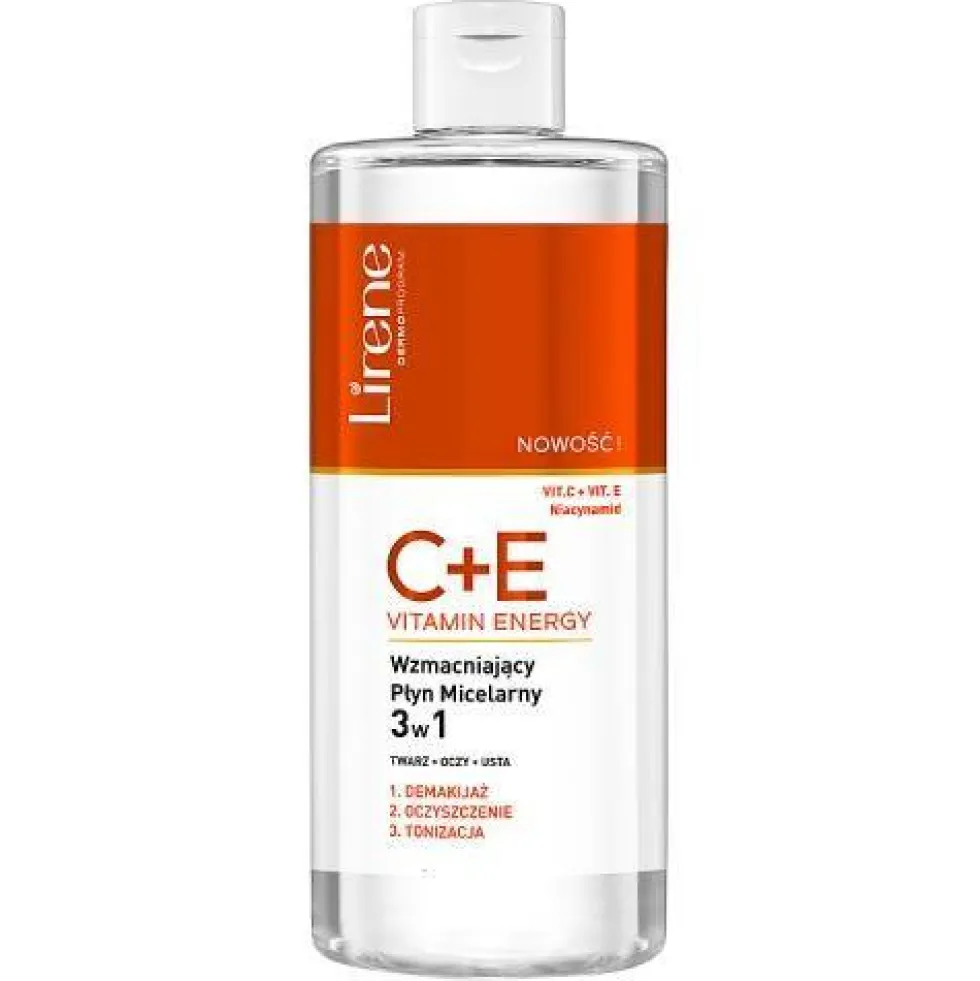 Lirene C+E Vitamin Energy wzmacniający płyn micelarny 3w1 400ml