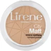 Lirene City Matt Mineral Mattifying Compact Powder mineralny puder matujący 03 Beżowy 9g