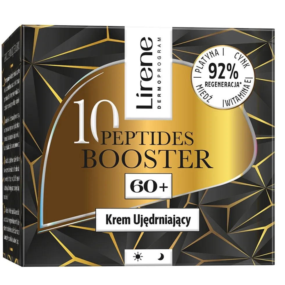 Lirene 10 Peptides Booster krem ujędrniający 60+ 50ml