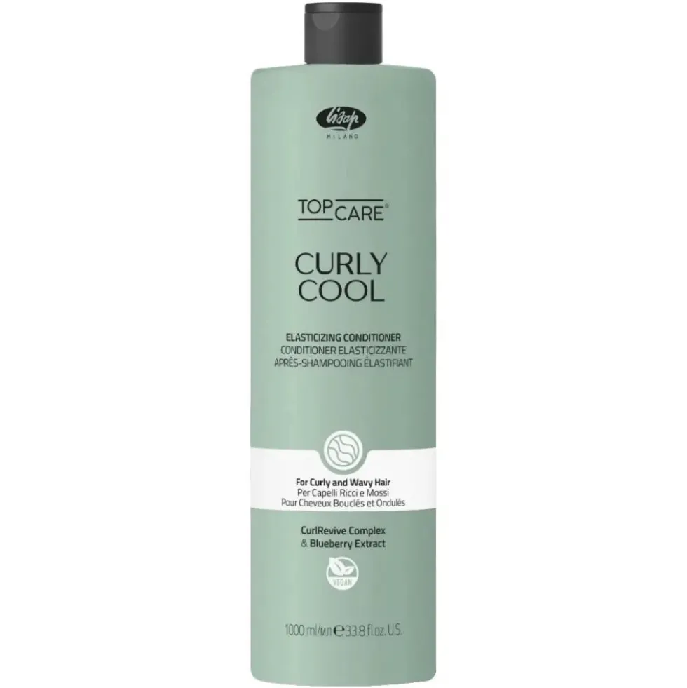 Lisap Top Care Curly Cool odżywka podkreślająca skręt do włosów kręconych 1000ml