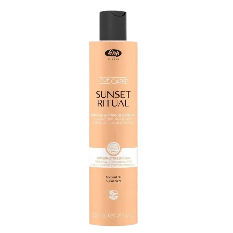 Lisap Top Care Sunset Ritual szampon i żel pod prysznic 2w1 po ekspozycji na słońce 250ml