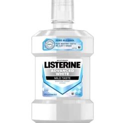 Listerine Advanced White płyn do płukania jamy ustnej Mild Taste 1000ml
