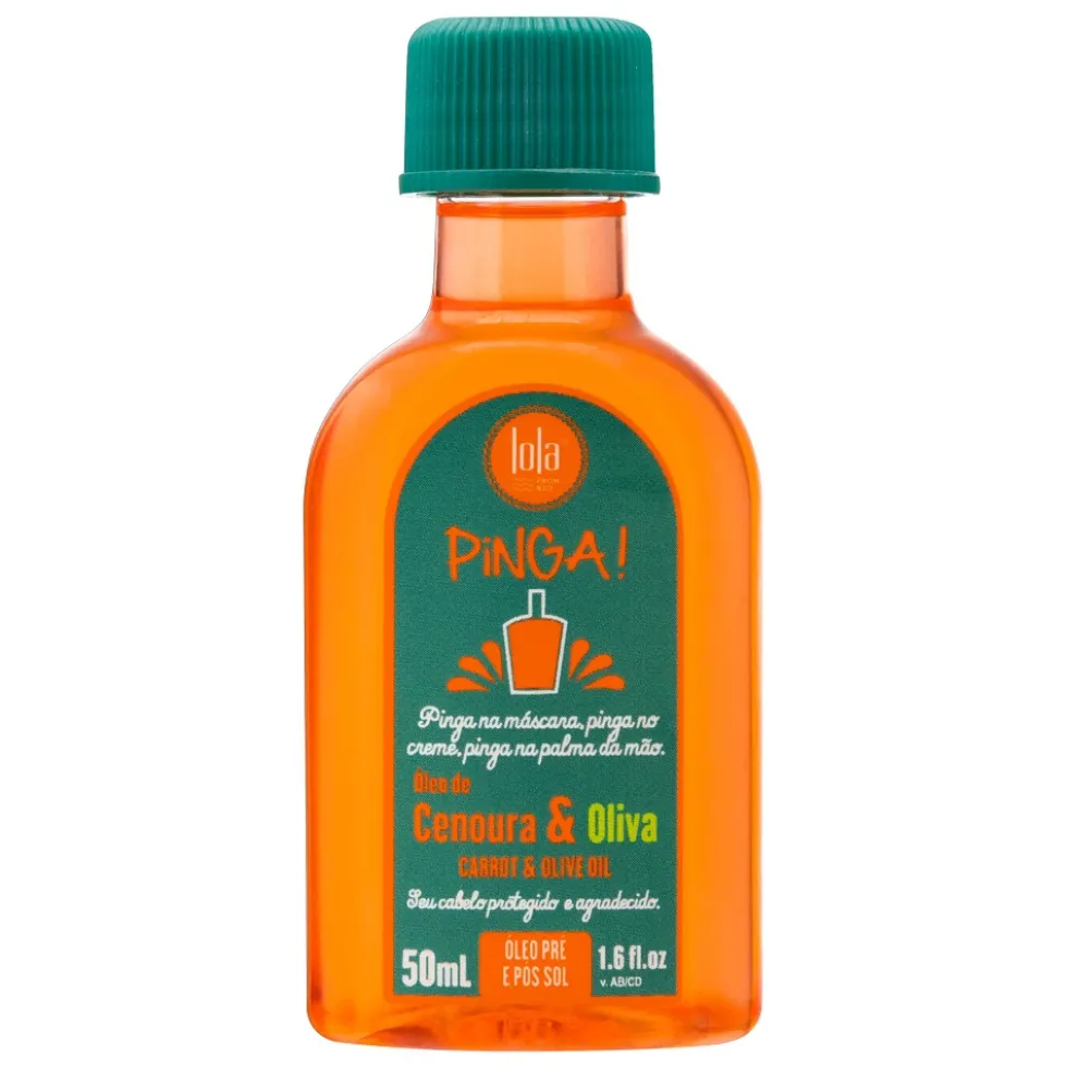 Lola Cosmetics Pinga! Carrot & Olive Oil odżywczy olejek do włosów 50ml