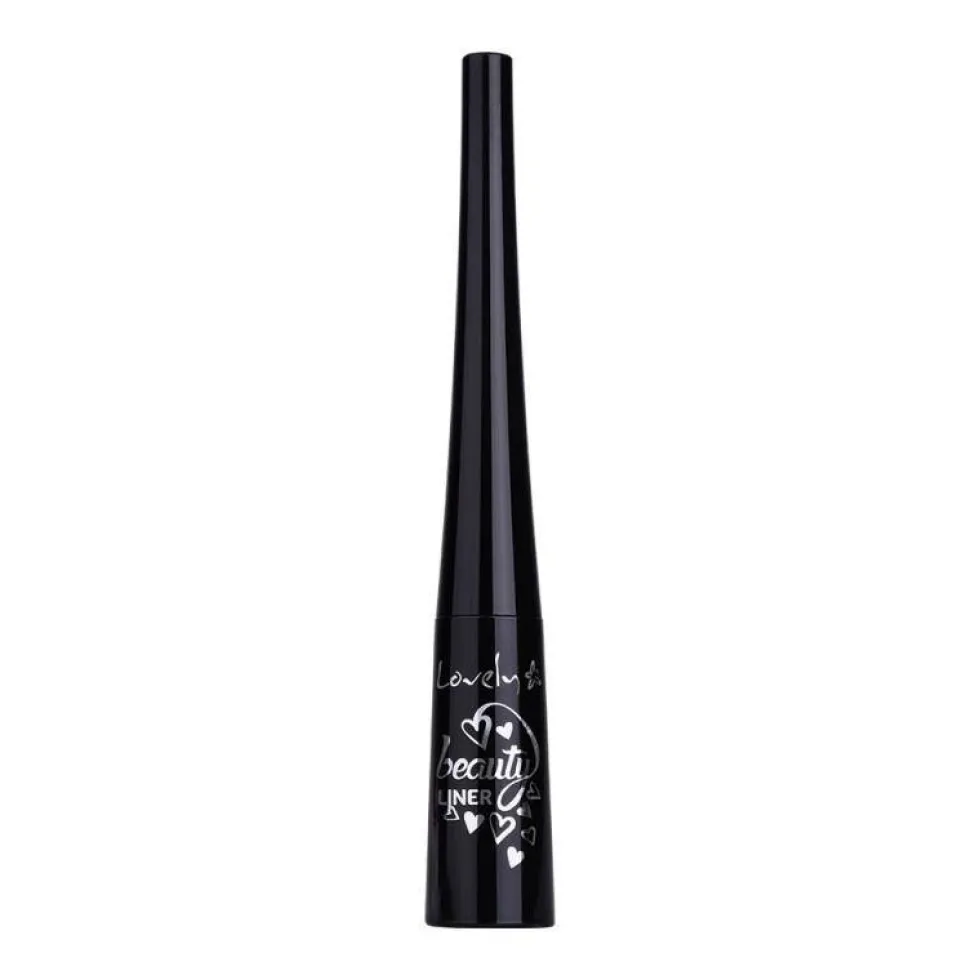Lovely Beauty Liner szybkoschnący eyeliner w płynie Black