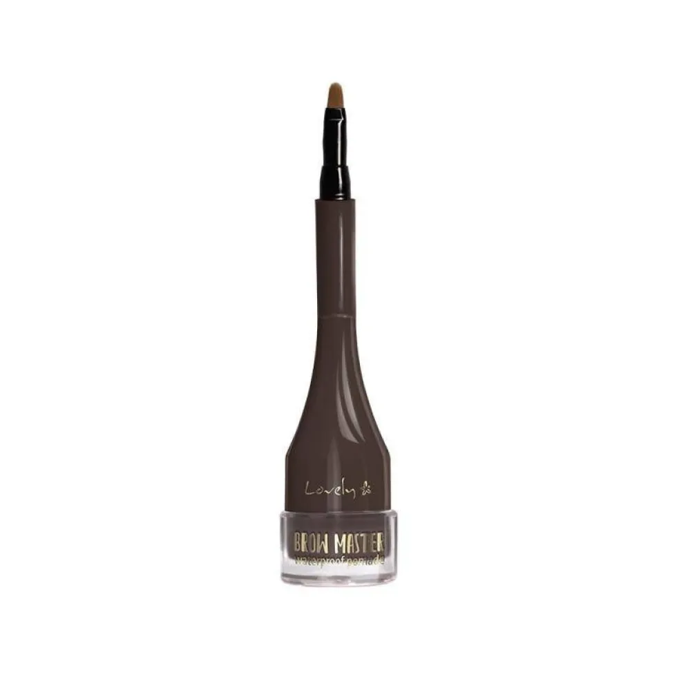 Lovely Brow Master Waterproof Pomade pomada wodoodporna do brwi 02 Dark Brown
