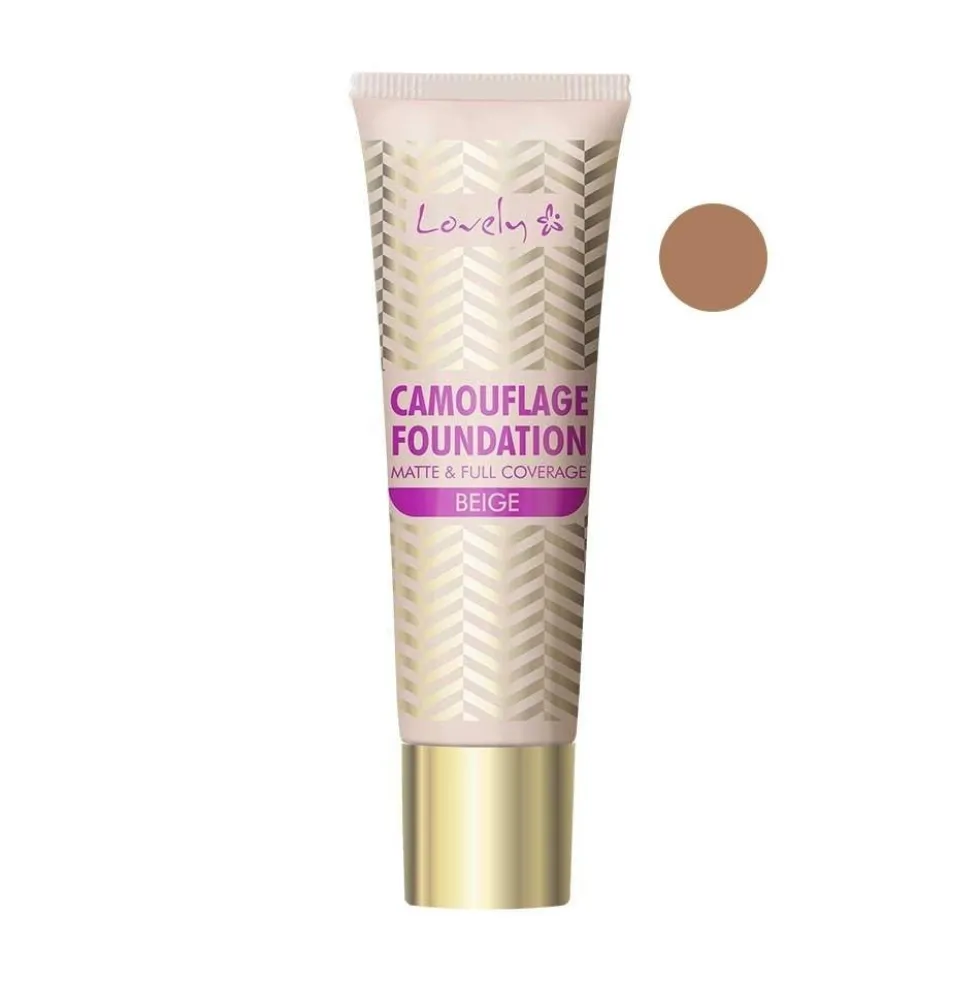 Lovely Camouflage Foundation kryjący podkład do twarzy 4 Beige 25g