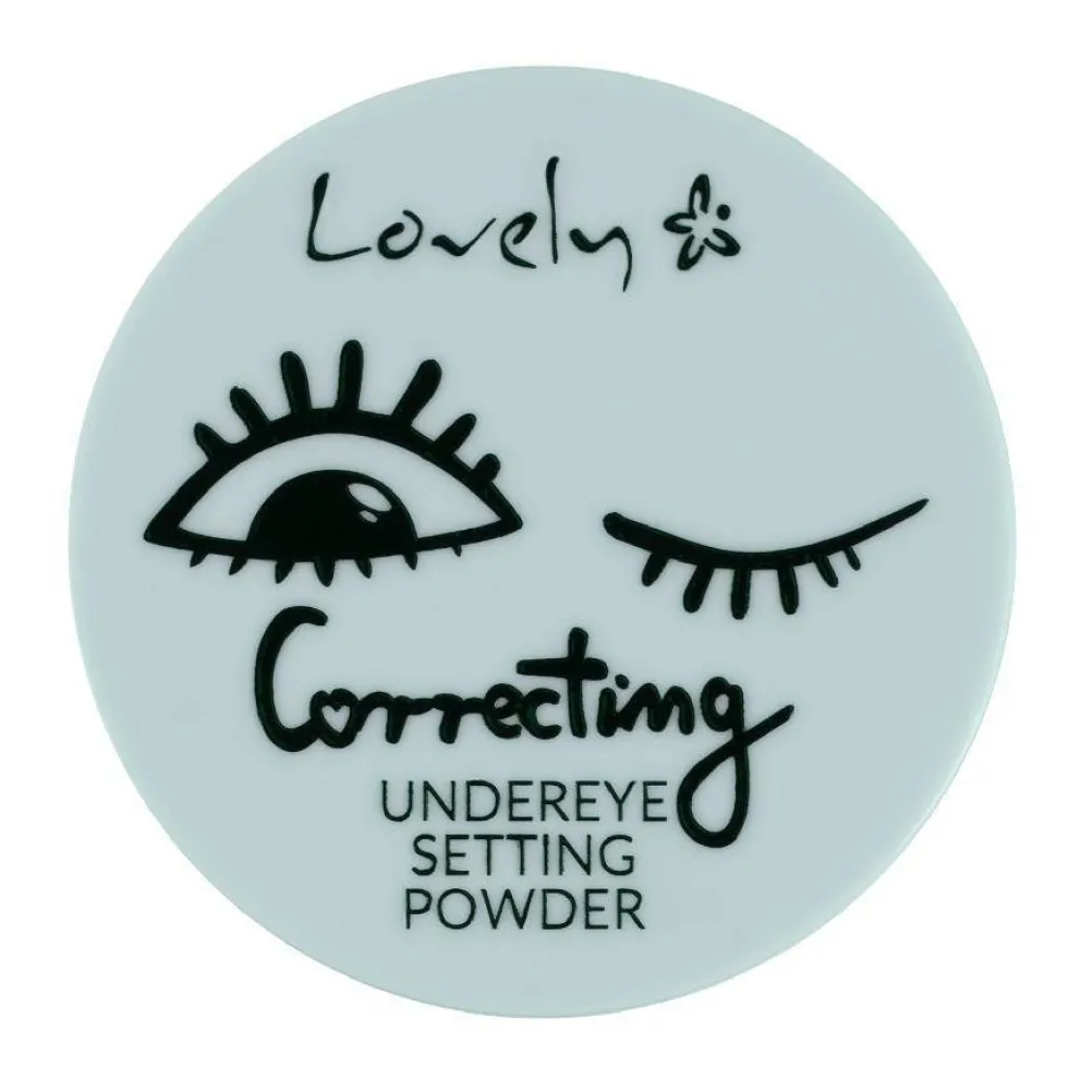 Lovely Correcting Undereye Setting Powder korygujący lekki puder sypki pod oczy 3g