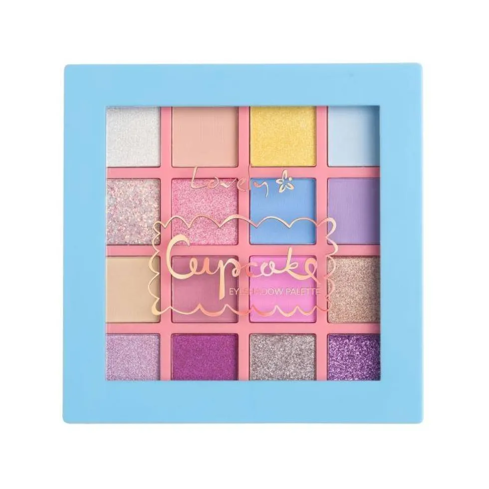 Lovely Cupcake Eyeshadow Palette paleta 16 cieni do powiek