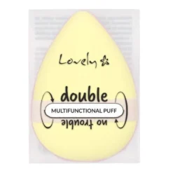 Lovely Double No Trouble Multifunctional Puff wielofunkcyjny puszek do produktów sypkich i kremowych