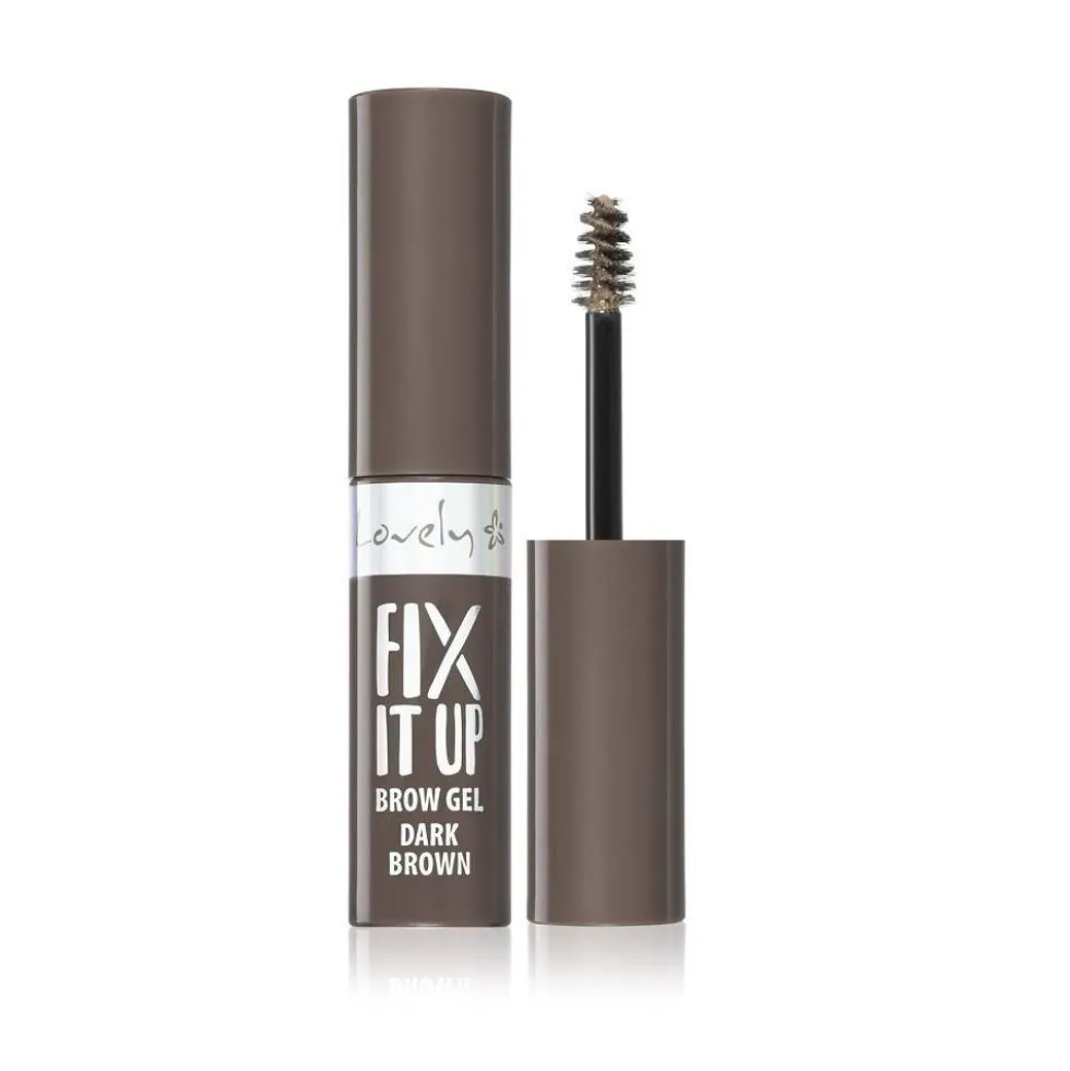 Lovely Fix It Up Brown Gel żel utrwalający do brwi Dark Brown