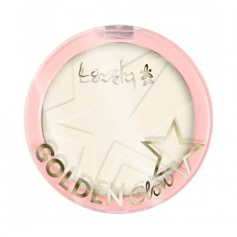 Lovely Golden Glow Powder korygujący puder do twarzy 1 Banana 10g