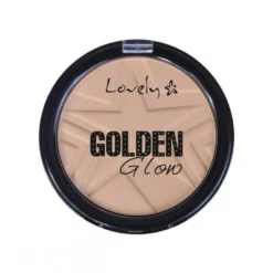 Lovely Golden Glow Powder lekki puder do twarzy 2 15g