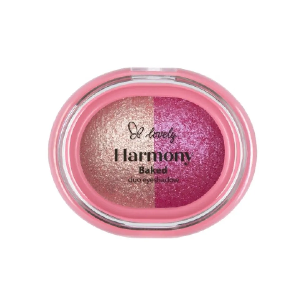Lovely Harmony Baked Duo Eyeshadow wypiekany cień do powiek 03