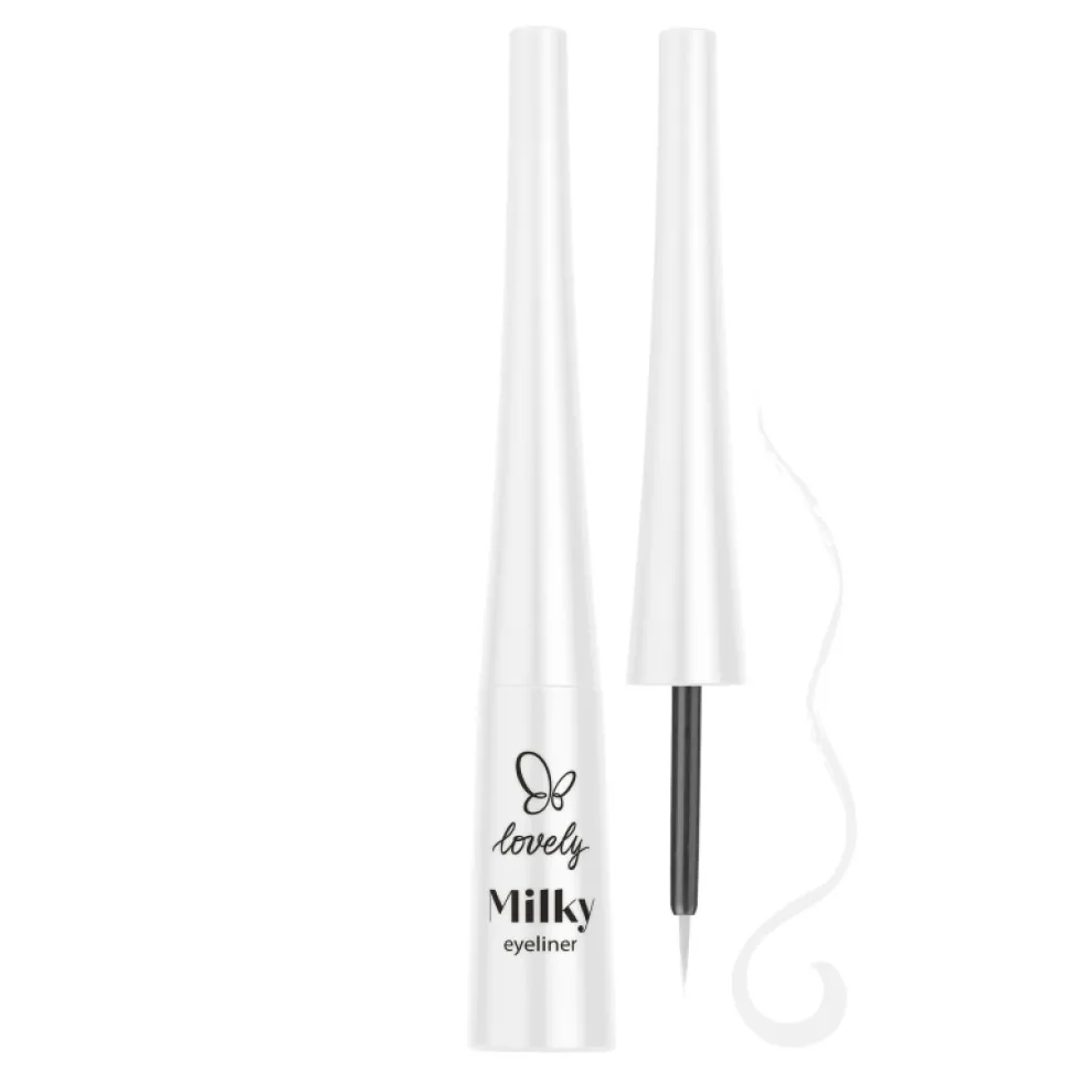 Lovely Matte matowy eyeliner Milky 4g