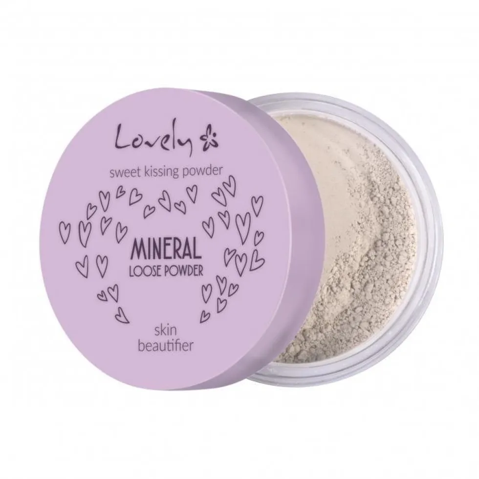 Lovely Mineral Loose Powder mineralny silnie matujący puder do twarzy 5.5g