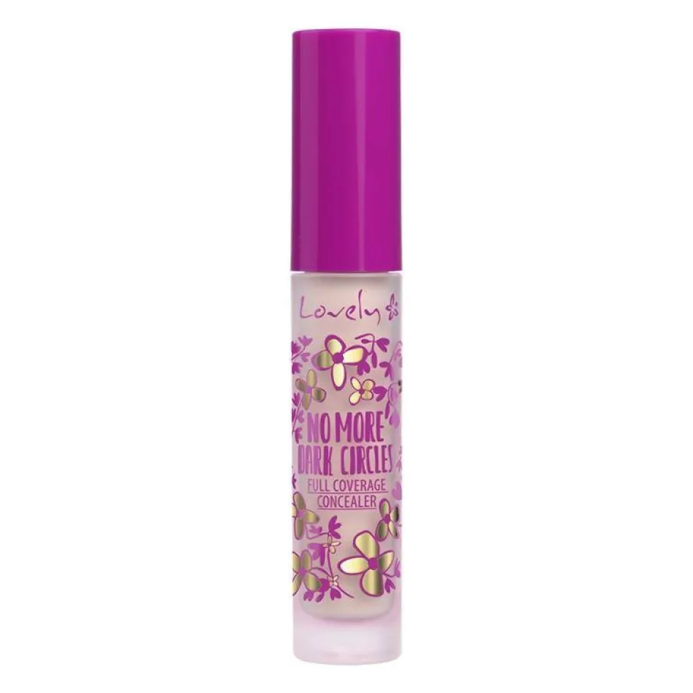 Lovely No More Dark Circles Full Coverage Concealer intensywnie kryjący korektor pod oczy 02 4g