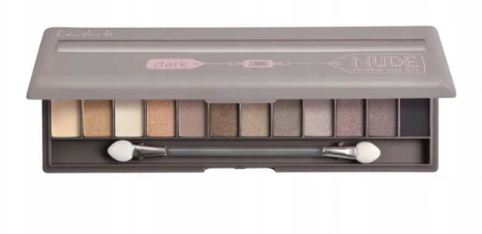 Lovely Nude Make Up Kit paleta cieni do powiek Dark 13g