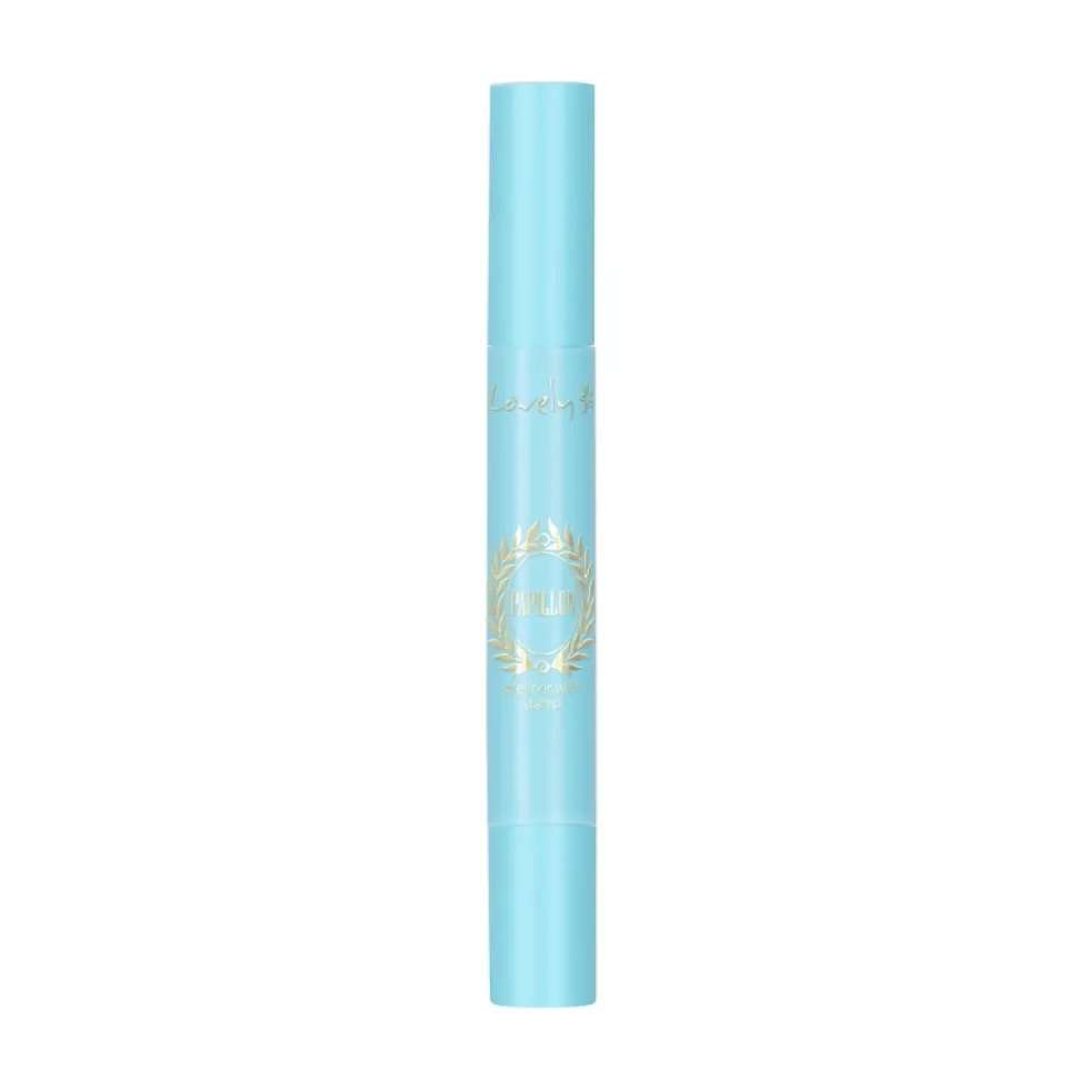Lovely Papillon Eyeliner With Stamp dwustronny eyeliner do oczu Black