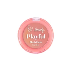 Lovely Playful Blush Flush kremowo-pudrowy róż do policzków 02 Poppy 7g
