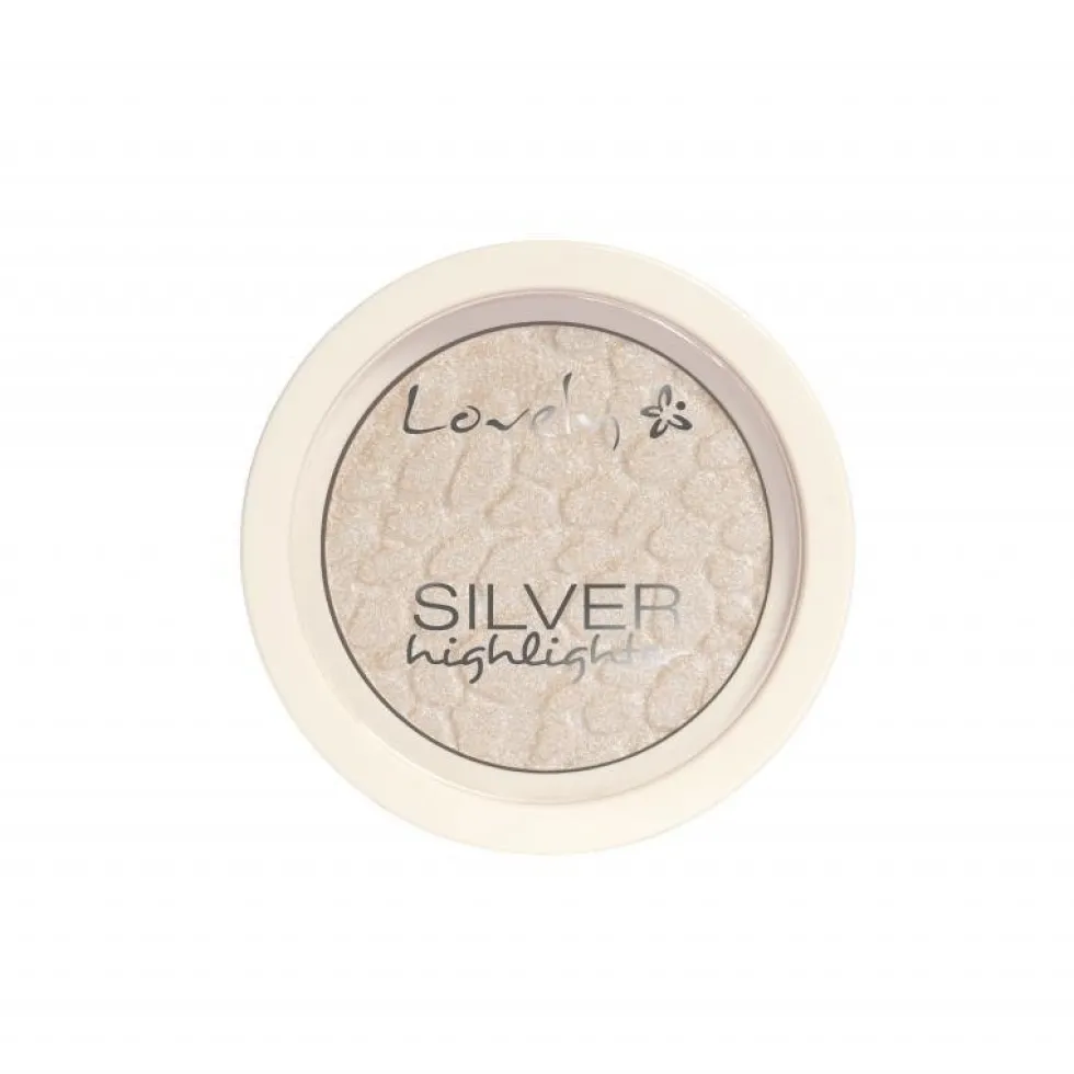 Lovely Silver Highlighter rozświetlacz do twarzy w kamieniu