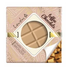 Lovely Toffee Chocolate Deep Matte Face Bronzer czekoladowy matowy puder brązujący do twarzy i ciała 9g