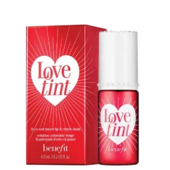 Lovetint Cheek & Lip Stain róż w płynie do ust i policzków Ognistoczerwony 6ml