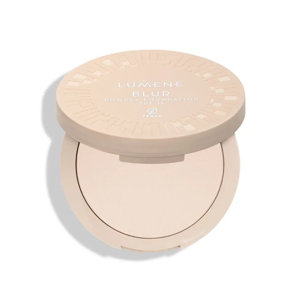 Lumene Blur Longwear Powder Foundation SPF15 długotrwały puder do twarzy 0 10g