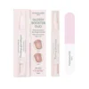 Manucurist Glossy Booster Duo zestaw peeling z kwasem glikolowym + dwufazowa polerka