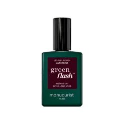 Manucurist Green Flash Nail Polish lakier do paznokci Aubergine 15ml