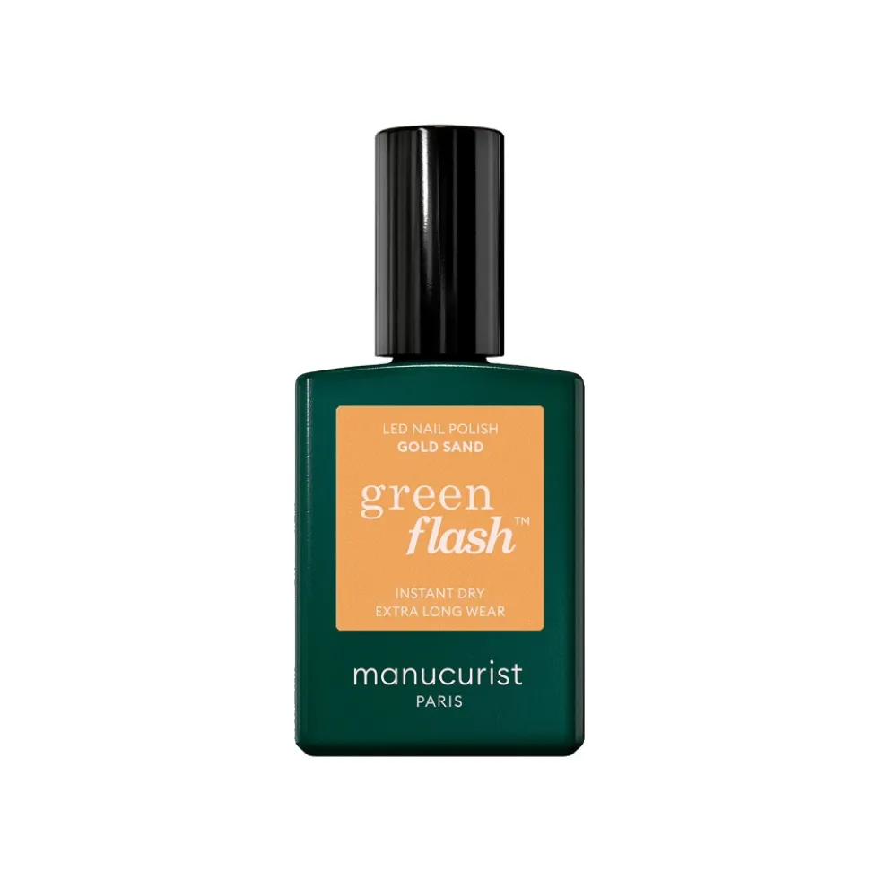 Manucurist Green Flash Nail Polish lakier do paznokci Gold Sand 15ml