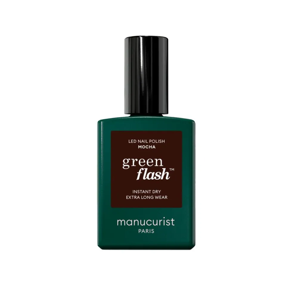 Manucurist Green Flash Nail Polish lakier do paznokci Mocha 15ml