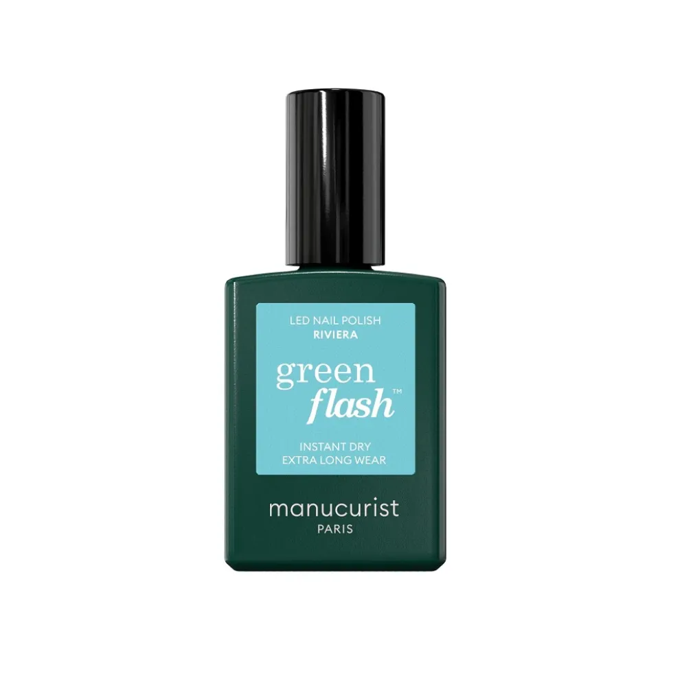 Manucurist Green Flash Nail Polish lakier do paznokci Riviera 15ml