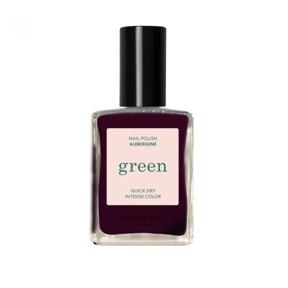Manucurist Green Nail Polish lakier do paznokci Aubergine 15ml