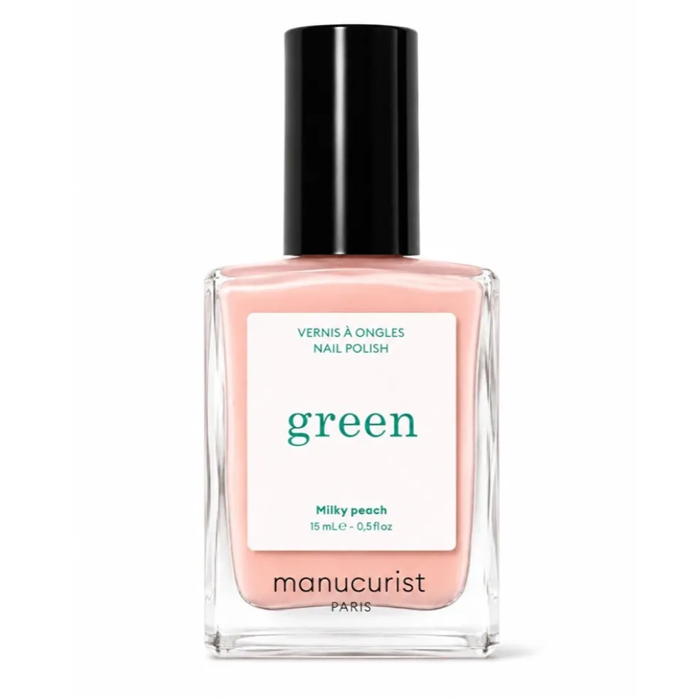 Manucurist Green Nail Polish lakier do paznokci Milky Peach 15ml