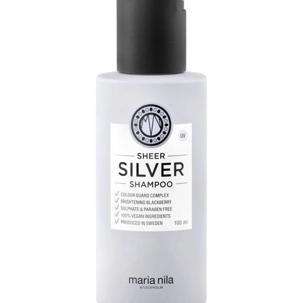 Maria Nila Sheer Silver Shampoo szampon do włosów blond i rozjaśnianych 100ml