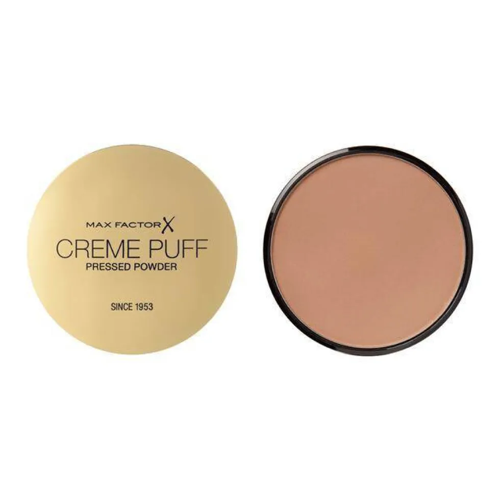 Max Factor Creme Puff Pressed Powder puder prasowany 42 Deep Beige 14g