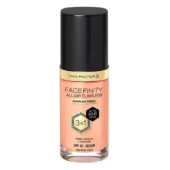 Max Factor Facefinity All Day Flawless 3w1 kryjący podkład w płynie C64 Rose Gold 30ml