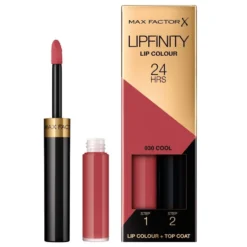 Max Factor Lipfinity Lip Colour dwufazowa pomadka w płynie o długotrwałym efekcie 030 Cool