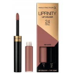 Max Factor Lipfinity Lipstick Trwała pomadka nr 160 Iced 3.69ml