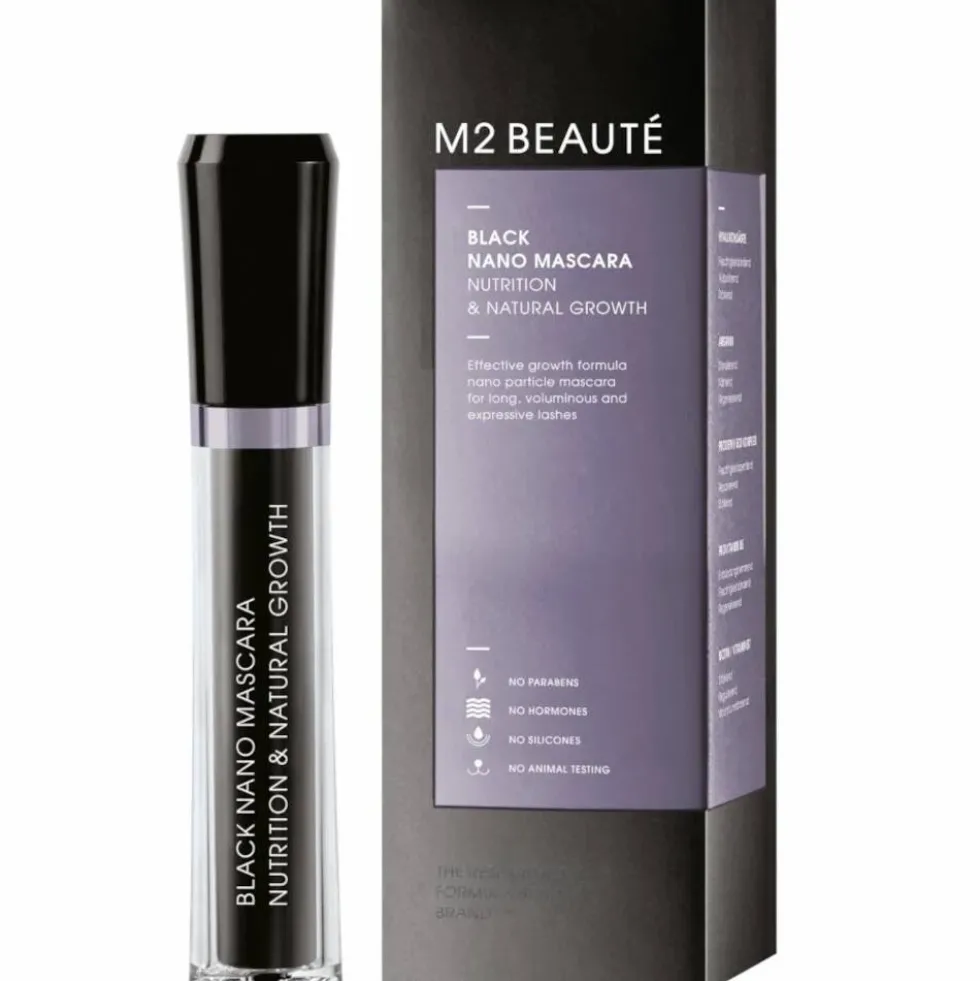M2 BEAUTE Black Nano Mascara tusz do rzęs 6ml