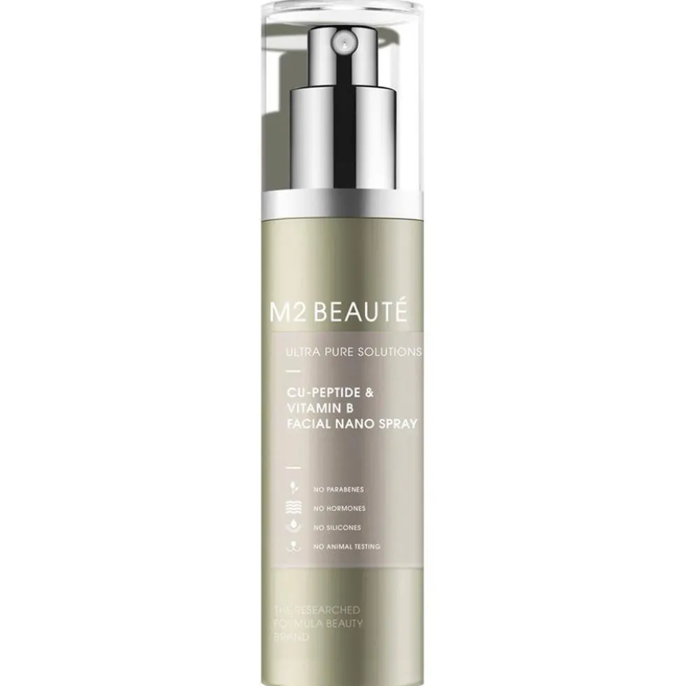 M2 BEAUTE Cu-Peptide & Vitamin B Facial Nano Spray serum do twarzy z peptydem miedzi i witaminą B 75ml