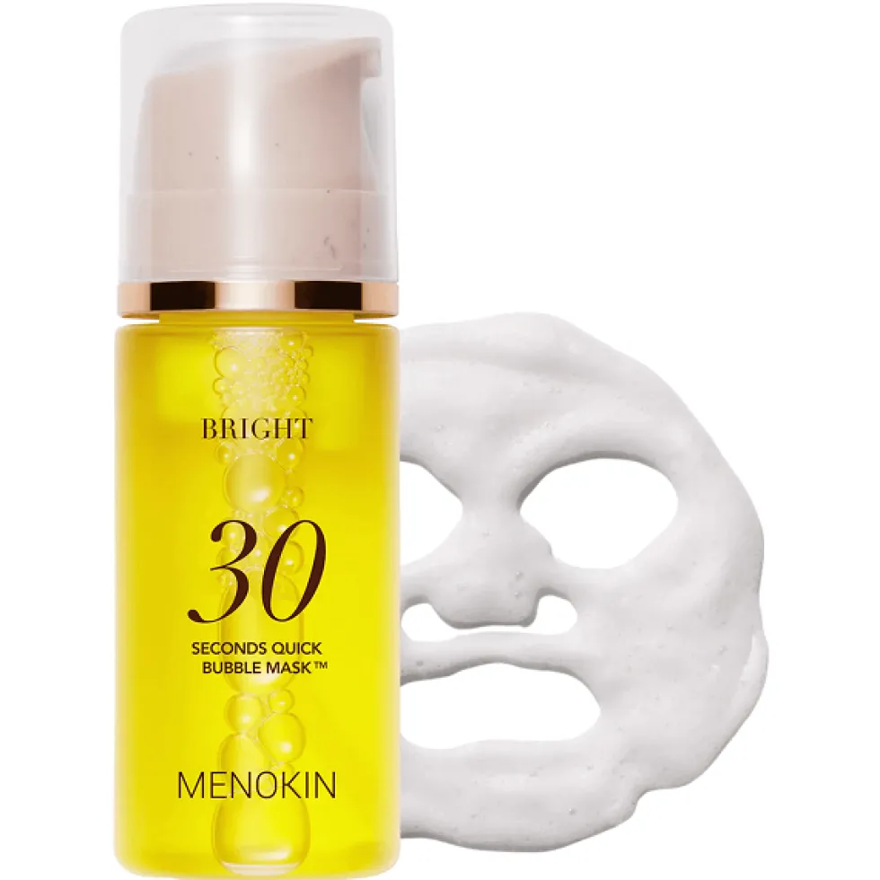 MENOKIN BRIGHT – Błyskawiczna maseczka w piance – rozświetlenie i odświeżenie 95ml