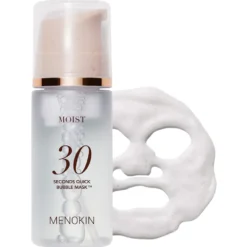 MENOKIN MOIST – Błyskawiczna maseczka w piance – Nawilżenie i ukojenie 95ml