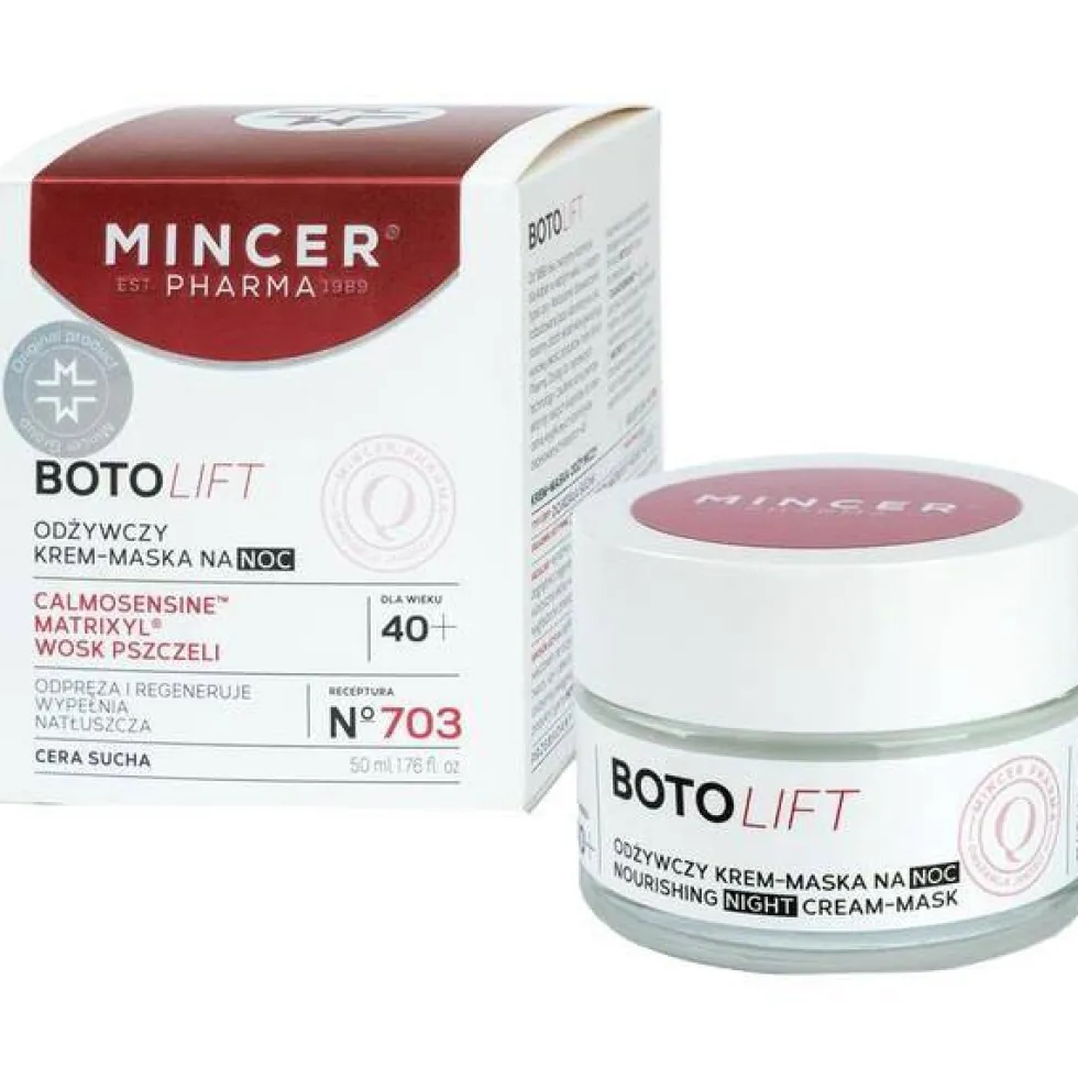 Mincer Pharma Botolift odżywczy krem-maska na noc No.703 50ml