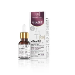 Mincer Pharma Vitamins Philosophy wzmacniające serum do twarzy i szyi No.1005 15ml