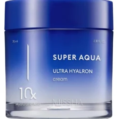 Missha Super Aqua Ultra Hyalron Cream nawilżający krem z kwasem hialuronowym 70ml