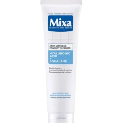 MIXA Comfort Cleanser żel do mycia twarzy przeciw przesuszeniom Kwas hialuronowy + Skwalan 150ml