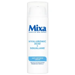 MIXA Krem nawilżający do twarzy przeciw przesuszeniom Kwas hialuronowy + Skwalan 50ml