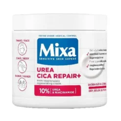 MIXA Urea Cica Repair+ regenerujący krem do twarzy dłoni i ciała 400ml
