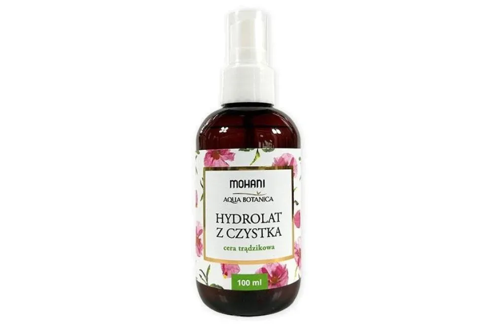 Mohani Aqua Botanica hydrolat z czystka do cery trądzikowej 100ml